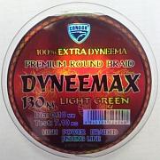 Фото dyneemax d-0,10 мм, l-130 м, цвет зеленый, разрывная нагрузка 7,10 кг