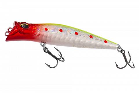Фото воблер kyoda pocky minnow-80f, длина 80 мм, вес 6,5 гр, цвет p1883 заглубление 0 - 0,2 м.