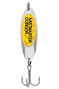 Фото блесна ks1103, вес 28 гр, цвет b10 серебро/жёлтый стикер