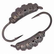 Фото опарыш размер 10 (4) мм, вес 1,1 гр, черный никель /10 шт/