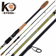 Фото спиннинг kyoda "amante  xs" длина 2,10 м, тест 5,5-17,5 гр, carbon t40, штекер