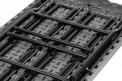 Фото комплект мебели kyoda: стол (113*61*72) + 2 лавки (96*22*41), цвет серый