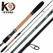 Фото спиннинг kyoda "amante  xs" длина 2,54 м, тест 10,5-28 гр, carbon t40, штекер