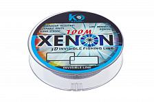 Фото леска kyoda xenon 3d, d - 0,40 мм, длина 100 м, разрывная нагрузка 16,20 кг (10 шт/упак)