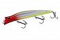 Фото воблер kyoda pocky minnow-130f, длина 130 мм, вес 17,5  гр, цвет p19 заглубление 0,1 - 0,2 м.