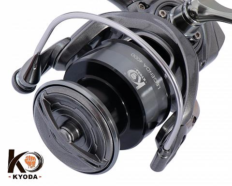 Фото катушка kyoda "legenda" 4000, 10+1 подшипн., передний фрикцион